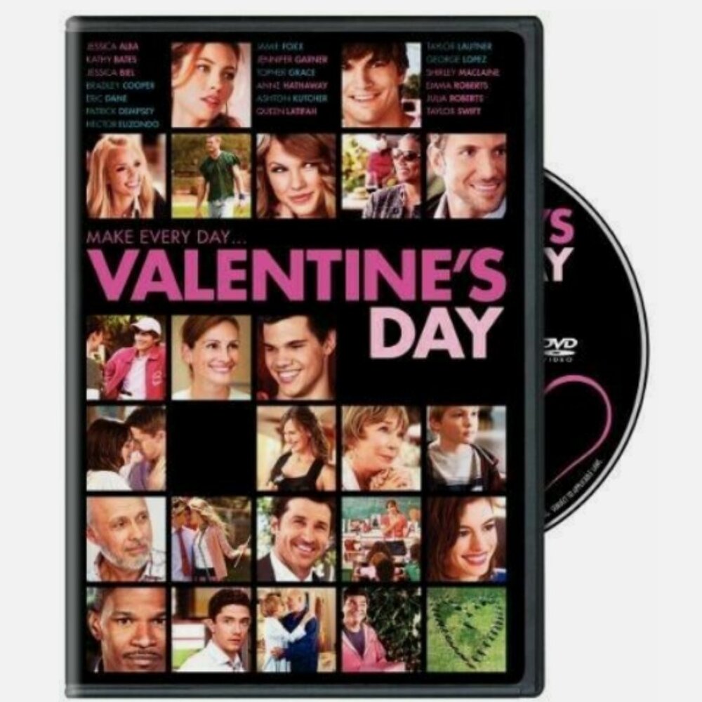 Valentines Day DVD 2010 Wide Screen Julia Roberts Anne Hathaway Jamie Foxx NEW